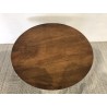 Couchtisch 60x60 cm aus Mangoholz und grüner Emaille | Macabane Möbel