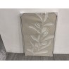 SECONDE MAIN - Décoration murale 83x123cm motifs fleurs n°2, cadre naturel