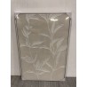 SECONDE MAIN - Décoration murale 83x123cm motifs fleurs n°2, cadre naturel