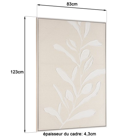 HOMER Wall Decoration 83x123cm - Flower Motifs