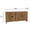 Seconde Main - Buffet en pin recyclé