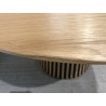 SECOND-HAND - Round extendable dining table L120/160/200