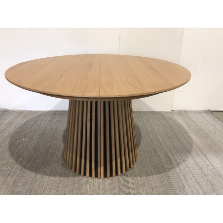 SECONDE MAIN - Table à manger ronde extensible L120/160/200