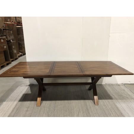 MAEVA Garden Table for 8/10 People - Rectangular, Extendable