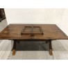 MAEVA Garden Table for 8/10 People - Rectangular, Extendable
