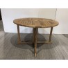 Teak wood garden table for 4/5 people | Second life