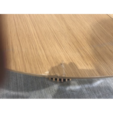 SECONDE MAIN - Table à manger ronde extensible L120/160/200