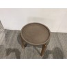 HECTOR - Round Concrete Garden Side Table 50x50 cm