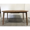Table de jardin extensible en acacia huilé 150/200x100cm - Seconde main