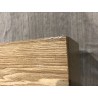 Natural-coloured wooden chest of drawers with 3 cane drawers | Second Hand