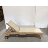 Sonnenliege Textilene beige - FUN MACABANE