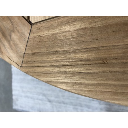 FUN - Garden Table for 6/8 People - Teak Wood - 150/200*90 cm
