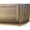 Console ovale 80x30cm en bois | Macabane seconde main