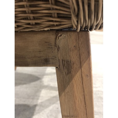 Lot 2 fauteuils jardin rotin synthétique | Seconde Main