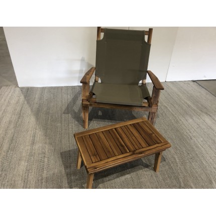 Fauteuil de jardin en bois acacia | Seconde Main