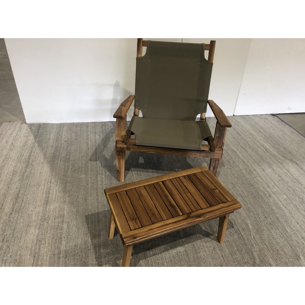 Fauteuil de jardin en bois acacia | Seconde Main