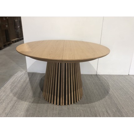 SECONDE MAIN - Table à manger ronde extensible L120/160/200