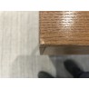 Natural-coloured wooden console table with 2 drawers - Macabane Furniture
