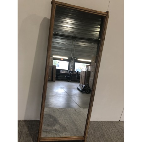 SANDY - Brown Recycled Pine Wood Mirror | Home Decor
