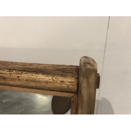 Miroir sur pieds en bois recyclé SANDY