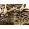 3er-Set Aufbewahrungskörbe aus Naturrattan KALLY