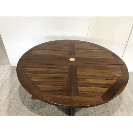 SECONDE MAIN - Table papillon en Teck huilé Seconde main