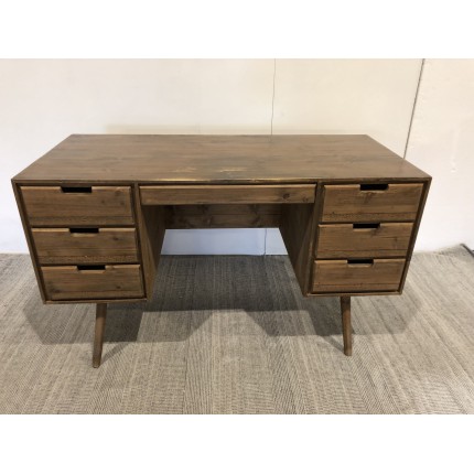 Bureau - Bois de sapin ciré - SECONDE MAIN