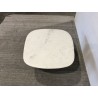 Coffee table, 80x75 cm, with white marble top | Macbane Furniture