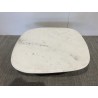Coffee table, 80x75 cm, with white marble top | Macbane Furniture
