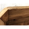 SECONDE MAIN - Coffre rangement marron bois