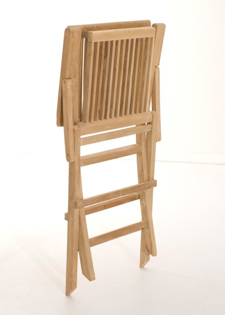 Set of 2 Java Teak Garden Armchairs - Premium Solid Teak Furniture