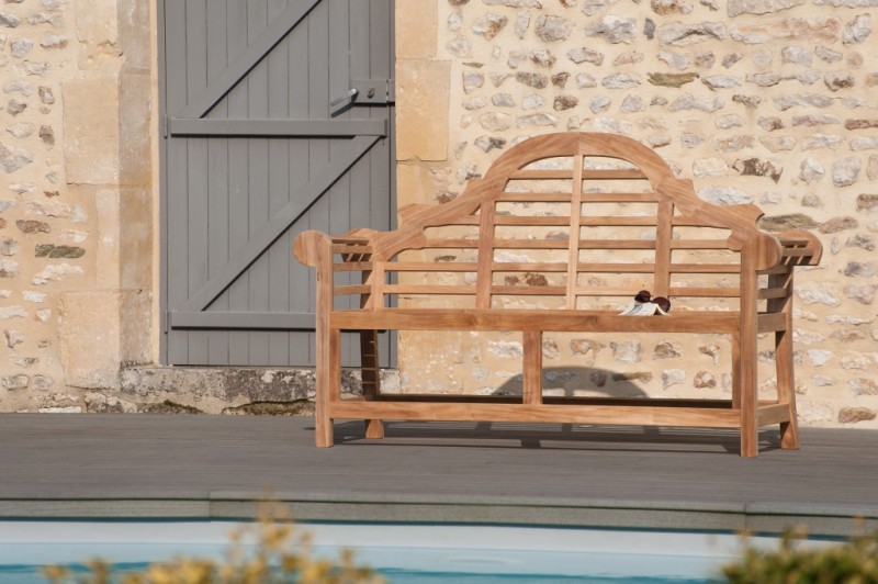Banc de jardin Sumatra en bois Teck Banc de jardin Sumatra en bois Teck