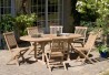 Ensemble de jardin en bois teck 6/8 pers