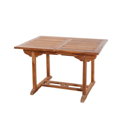 Table de jardin en bois Teck huilé - 4/6 personnes