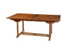 MAEVA Garden Table - Rectangular Teak Wood - 180/240 x 100 cm