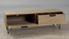 Meuble TV MARGAUX bois naturel 1 porte 1 tiroir