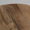 Table basse SIXTINE ronde teck recyclé 100x100cm