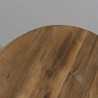 Table basse ronde SIXTINE 75x75cm teck recyclé