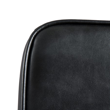 AUGUSTIN Set of 2 Black JAMES Chairs - Stylish and Durable