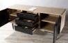 Buffet PALOMA en bois acacia et métal noir