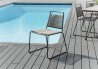 EMILE - Set of 2 Stackable Garden Chairs