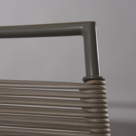 EMILE - Set of 2 Stackable Garden Chairs