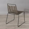 EMILE - Set of 2 Stackable Garden Chairs