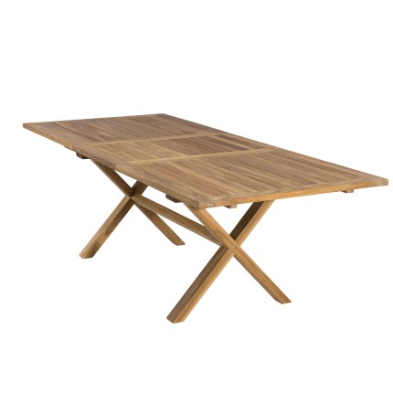 Premium Teak Garden Table - Rectangular - Extendable - 180/240x100 cm