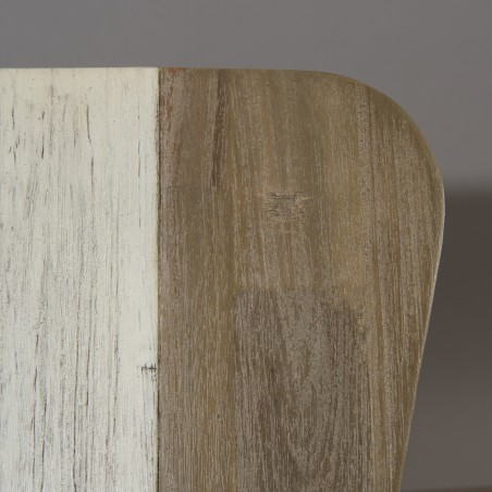 Lot de 2 chaises CARMEN - Pieds métal