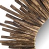 Table d'appoint CLARA en bois de Mungur