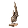 CLARA - Objet décoration bois teck naturel