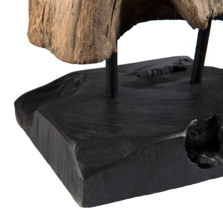 CLARA - Natural Teak Branch Decorative Object ’M’