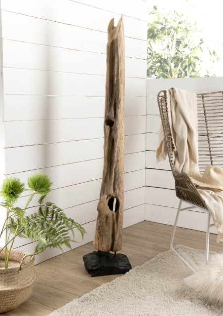 CLARA - Natural Teak Branch Decorative Item 'L'