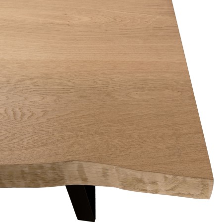 Table à manger MAXENCE en bois chêne 230x100cm